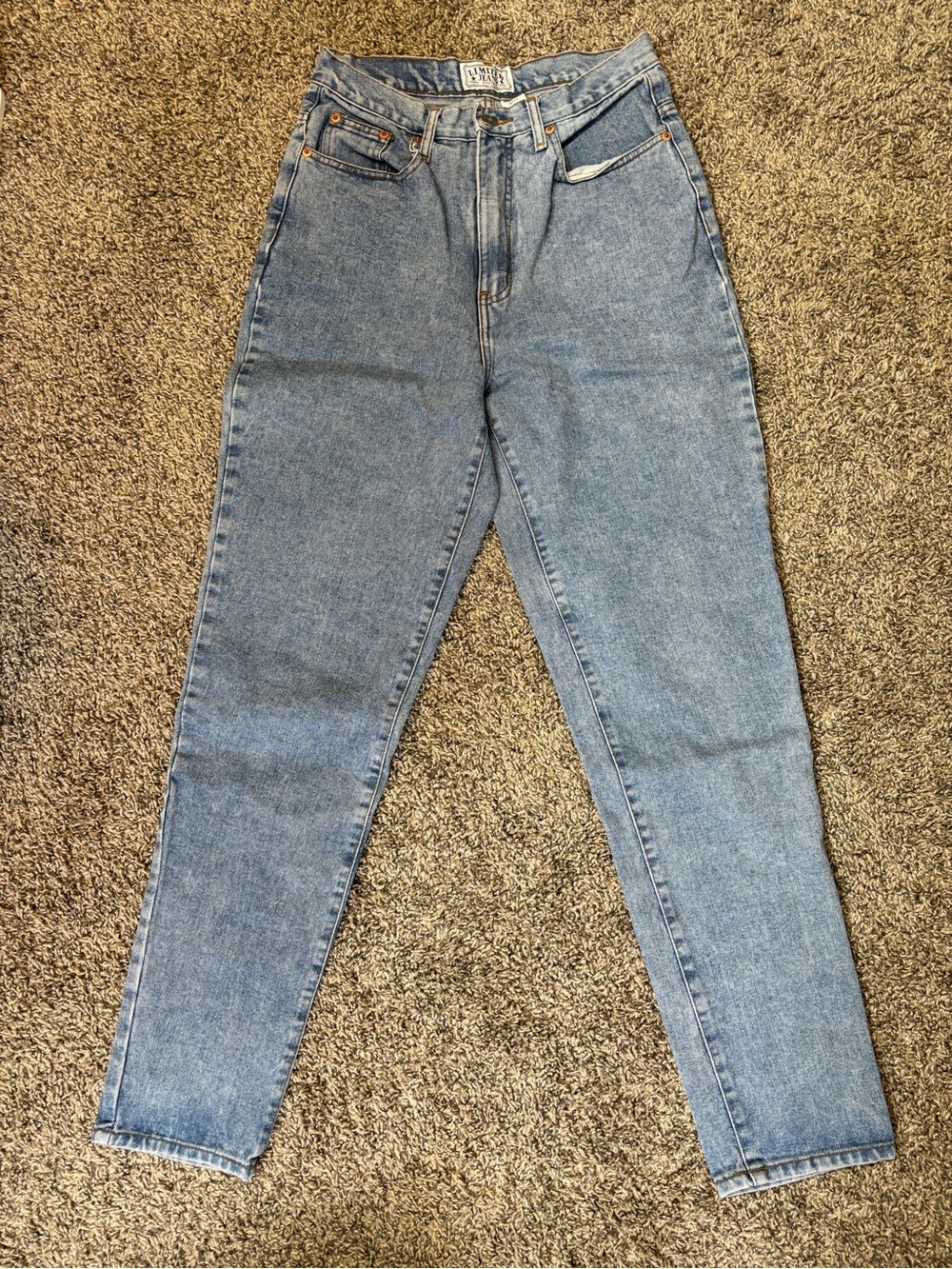 The Limited High-Rise Light Blue Mom Jeans